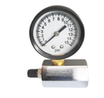 Indicador de presión del cilindro de gas del Lpg de la prueba del aire 0-100PSI 1/4&quot; NPT2” 50m m