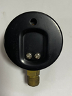 agujero de acero de la seguridad del caso del negro del indicador de presión estándar de 6&quot; de 150m m 0-1000bar