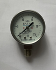 Indicador de presión de acero inoxidable lleno seco de los Ss del indicador de presión del sistema de aire 3/8&quot; Npt