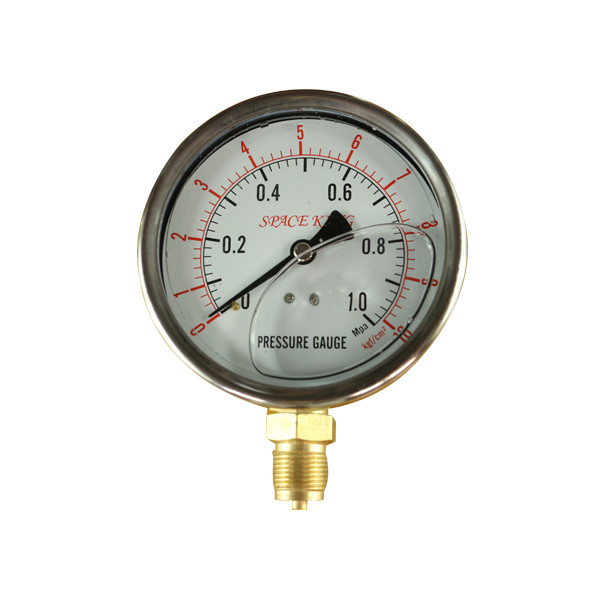 indicador de presión llenado glicerina de 2,48&quot; de 63m m 1/4 Npt 200 PSI de líquido
