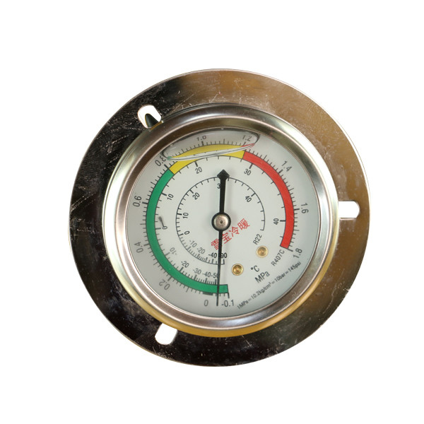 manómetro de acero inoxidable llenado glicerina del indicador de presión del dial de 2inch 50m m