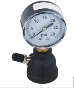 Reparación de la falta de la tubería de la detección de escape del manómetro de la prueba del gas natural 0-100 PSI
