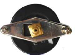 Indicador de presión estándar del soporte del panel ISO9001 con la prueba de agua de la conexión de la manguera